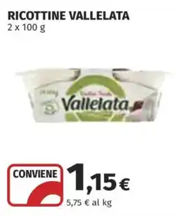 Coop Superstore Ricottine VALLELATA offerta