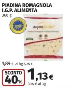 Coop Superstore Piadina romagnola I.G.P. ALIMENTA offerta