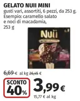 Coop Superstore Gelato nuii mini offerta