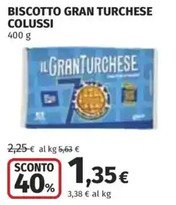 Coop Superstore Biscotto gran turchese COLUSSI offerta