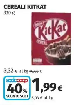Coop Superstore Cereali KITKAT offerta
