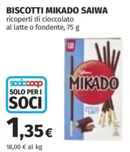 Coop Superstore Biscotti mikado SAIWA offerta