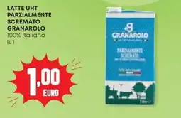 Panorama Latte uht parzialmente scremato GRANAROLO offerta