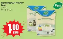 Panorama Riso basmati "rapid" PAM offerta
