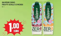 Panorama Skipper zero frutti gialli o rossi offerta
