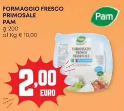Panorama Formaggio fresco primosale PAM offerta