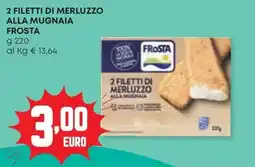 Panorama 2 filetti di merluzzo alla mugnaia FROSTA offerta