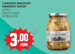 Panorama Carciofi spaccati marinati satos offerta