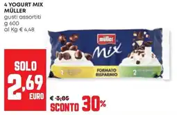 Panorama 4 yogurt mix MÜLLER offerta