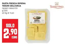 Panorama Pasta fresca ripiena TESORI DELL'ARCA offerta