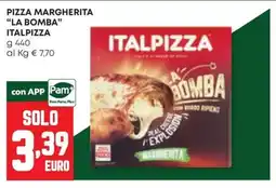 Panorama Pizza margherita "la bomba" ITALPIZZA offerta