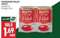 Panorama Pomodori pelati MUTTI offerta