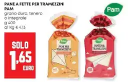 Panorama Pane a fette per tramezzini PAM offerta