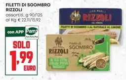 Panorama Filetti di sgombro RIZZOLI offerta