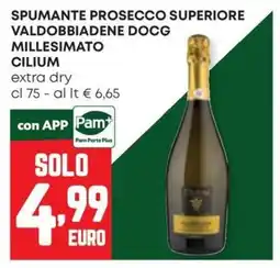 Panorama Spumante prosecco superiore valdobbiadene docg millesimato CILIUM offerta