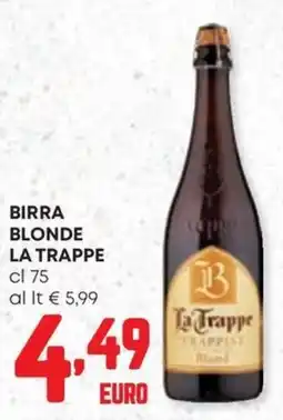 Panorama Birra blonde la trappe offerta