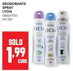 Panorama Deodorante spray LYCIA offerta