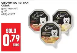 Panorama Cibo umido per cani CESAR offerta