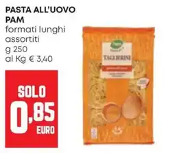 Panorama Pasta all'uovo PAM offerta