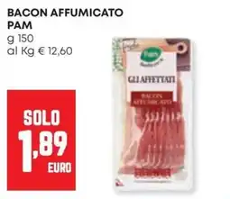Panorama Bacon affumicato PAM offerta