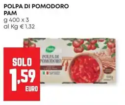 Panorama Polpa di pomodoro PAM offerta