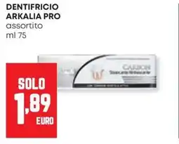 Panorama Dentifricio ARKALIA PRO offerta