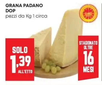 Panorama Grana padano dop offerta
