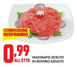 Panorama Macinato scelto all'etto di bovino adulto offerta