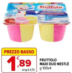Iperal Fruttolo maxi duo NESTLÈ offerta