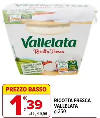 Iperal Ricotta fresca VALLELATA offerta