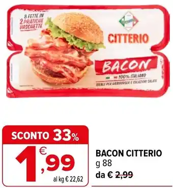 Iperal Bacon CITTERIO offerta