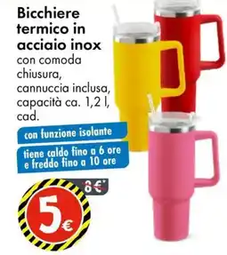 Tedi Bicchiere termico in acciaio inox offerta