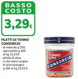 Basko Filetti di tonno CONSORCIO offerta