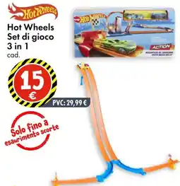 Tedi Hot Wheels Set di gioco 3 in 1 offerta