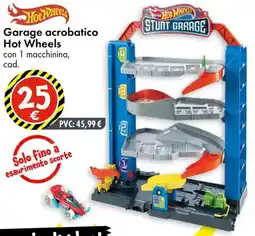 Tedi Garage acrobatico Hot Wheels offerta