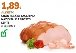 Basko Gran fesa di tacchino nazionale arrosto lenti offerta
