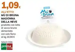 Basko Mù di bruna madonna della neve offerta