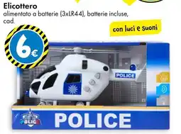 Tedi Elicottero alimentato a batterie (3xLR44) offerta