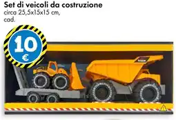Tedi Set di veicoli da costruzione offerta