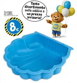 Tedi Conchiglia per sabbia offerta