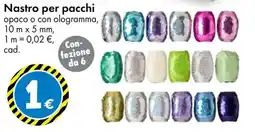 Tedi Nastro per pacchi opaco o con ologramma offerta