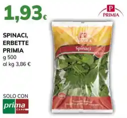 Basko Spinaci, erbette PRIMIA offerta