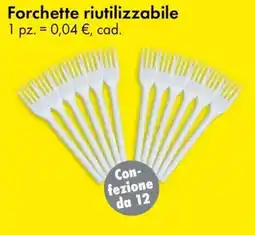 Tedi Forchette riutilizzabile offerta