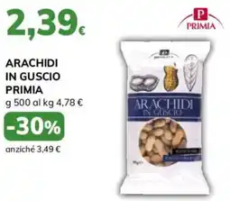Basko Arachidi in guscio PRIMIA offerta