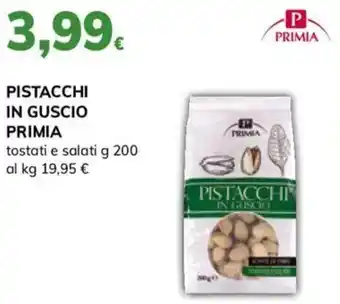 Basko Pistacchi in guscio PRIMIA offerta