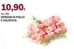 Basko Spiedini di pollo e salsiccia offerta