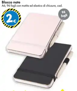 Tedi Blocco note A6 offerta