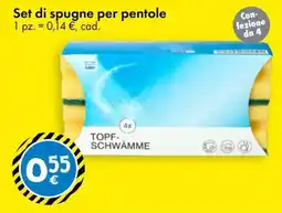 Tedi Set di spugne per pentole offerta