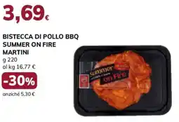 Basko Bistecca di pollo bbq summer on fire MARTINI offerta
