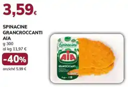 Basko Spinacine grancroccanti ΑΙΑ offerta